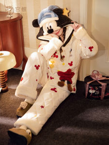 GONGDIE | Warm Thermal Pajamas Coralet 3 Layers
