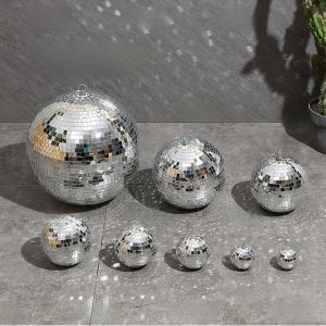 Mirror Finish Glass Reflective Ball Disco KTV Stage Performance Wedding Celebration Laser Light Show Event Decoration Ball