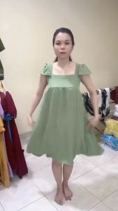 Ami Collection - Dress Crincle Homemade / Dress Wanita / Dress Crincle Airflow / Dress Homemade / Dress Minimalis / Dress