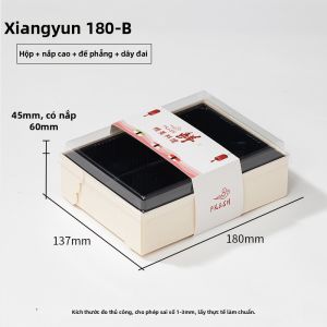 KML | Hộp Đựng Sushi Gỗ Dùng Một Lần
