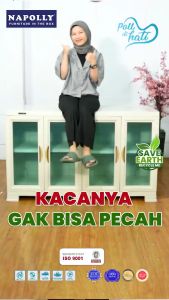BUFFET TV MEJA TV LEMARI PLASTIK NAPOLLY