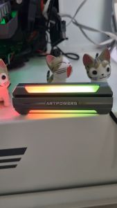 2 2280 Aluminum ARGB SSD Heatsink Cooler - ARTPOWERS ระบายความร้อน m2 2280