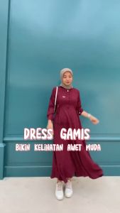 Dress Yora Lady Crush: Pakaian Muslim Lebaran 2025