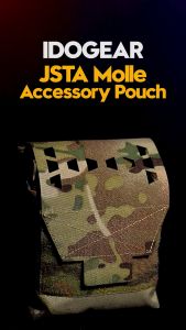 IDOGEAR Tactical Sundries Pouch SS STYLE JSTA Tool Pouch With Back insert Mag Pouch MOLLE Multicam Multi-Function Pouch 35104