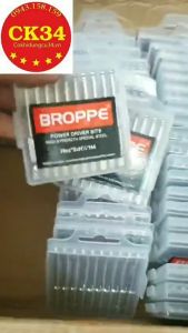 Đầu lục giác bi bóng H4 cho khoan máy bắn vít dài 65mm chuôi lục giác hãng Broppe cao cấp