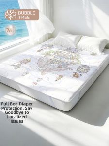 BUBBLE TREE | Waterproof Washable Breathable Large Baby Diaper Changing Pad