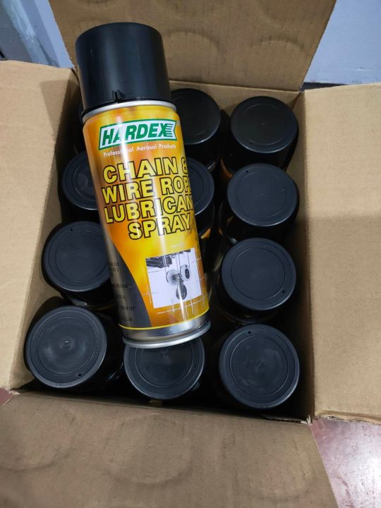 Hardex Chain & Wire Rope Lubricant Spray 400ml Lazada PH