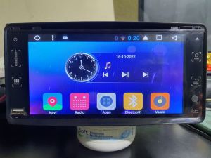 Màn cảm ứng liền Amply Androi 7inc. tính năng Wifi aux usb bluetooth radio chỉ dẫn đường. giành láp chung cho các loại xe.