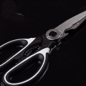 Kéo làm bằng thép không gỉ mạnh mẽ kéo nhà bếp đa chức năng Kéo cắt thực phẩm phong cách Nhật Bản kéo cắt mạnh mẽ