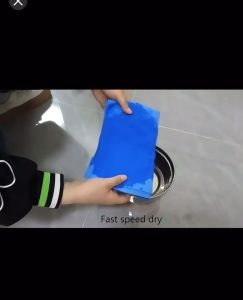 Kanebo Warna Plas Chamois - Kain Lap Serat Sintetis Ukuran Standar dan Jumbo Refill kanebo warna warni kanebo murah kain lap polos lap camois Serbaguna Multifungsi