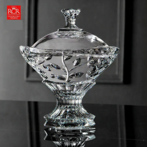 High Aesthetic Crystal Glass Fruit Bowl