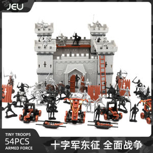 Ancient Soldier Miniature Set Medieval Castle War Model Toy Birthday Gift for Boys Static Plastic Figurine JEU Brand