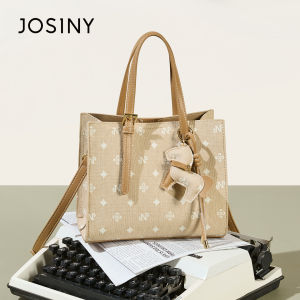 Josiny | Leather Printed Tote Bag Large Capacity