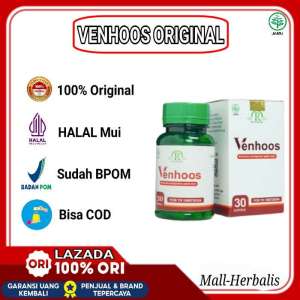 AGEN VENHOOS 💯% ASLI ORIGINAL Kapsul Herbal Wasir Ambeien Tanpa Operasi - 30 Kapsul BPOM