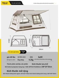 The Primitive | Lều Cắm Trại Chống Nước Tiện Lợi Đặt Nhanh