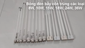 Bóng đèn diệt côn trùng - Bóng đèn bẫy côn trùng các loại