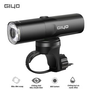 Giyo | Đèn Đèn Trước Xe Đạp Chống Chói Có Thể Quay Đổi Hướng Ánh Sáng Mạnh