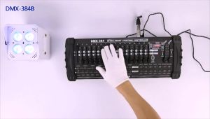 DMX-384B Professional Lighting Effect DMX Controller 512 DMX 384 Channels DJ Party Club STAGE LIGHT CONTROLLER