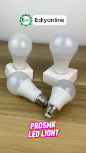 PROSMK 10W 12W 15W 18W E27 LED Bulb Downlight 6500k White Daylight LAMPU MENTOL LAMP CEILING ROOM BEDROOM灯泡