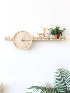 Modern Minimalist Wall Clock Creative Internet Famous Bedroom Living Room Decorative Storage Home Use Hanging Clock