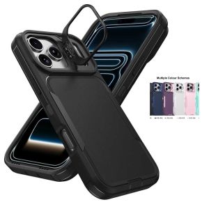 Case for iPhone 18 Pro Max 17 Pro Max 18 Pro 17 Pro Shockproof Armor Defender Camera Holder Dual Layer Heavy Protector Cover