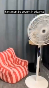 【16 Inch】Stand Fan Electric Fan 3 Speed Stand Fan Strong Wind Energy Saving Floor Fan