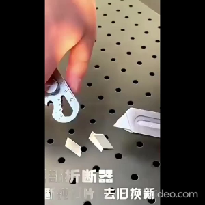 Pisau cutter steainless steel multifungsi 4in1