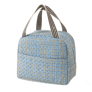 HSHOP  Ins Style Lunch Bag with Aluminum Foil Lining Suited for Office and Student Needs XXFC00