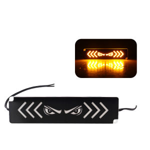KEVANLY | 1pc Car LED Devil Eyes Light Truck LED Side Marker Safety Warning Light Motorcycle LED Taillight Strobe Indicator Signal Light
