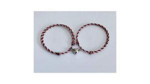 LJpassion Gelang Tridatu Couple Pasangan Magnet Love Heart