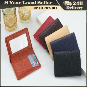 Wallets Men High Quality PU Leather for Him Engraved Wallet Mens Short Purse Custom Photo Wallet Luxury Fathers Day Gift
