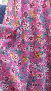 Kain chiffon ceruty bahan sifon ceruti motif harga per 50cm