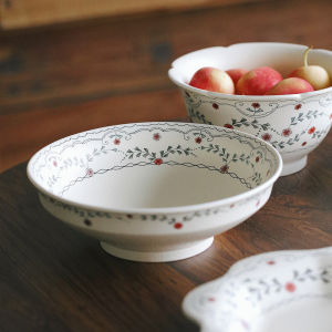 Bộ Bát Đĩa Hoa Zeteng Matte European Retro Sweet Dessert Yogurt Sugar Water Rice Noodles Bát Đĩa Trang Trí Nhà Hàng Thường Ngày