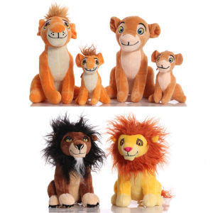 12CM 20CM Movie The Lion King Plushie Dolls Simba Mufasa Nala Sarabi Plush Soft Stuffed Animals Backpack Pendant Gift