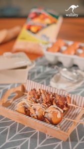 MyChef Aluminium Foil Tray with Plastic Lid (70/24-P) 55ml (6 pieces/packet)
