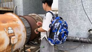 กระเป๋าคอมพิวเตอร์ลายพราง กระเป๋าเป้ กระเป๋าโน๊ตบุ๊ค กระเป๋าเป้สะพายหลังไนลอนความจุขนาดใหญ่ กระเป๋าเดินทาง กระเป๋านักเรียน  LX-3241