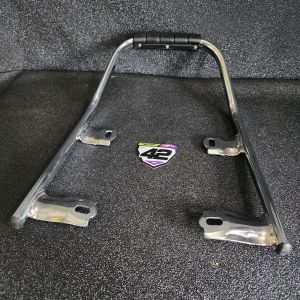 Behel Jok Grend Besi Tebal Chrome Pegangan Jok Belakang Grand Plus karet Pegangan