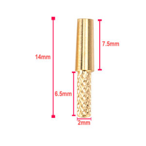 1000 PCS Dental Laboratory Solid Plate Nail Brass Nail Pin Used with Pindex-2 Length