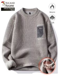 TUCANO | Warm Insulated Knitted Sweater Mens Crew Neck