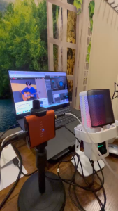 MICRO ĐA NĂNG M6 Condenser micro Podcast Gamming Thu âm Livestream với Hiệu ứng và Auto-tune