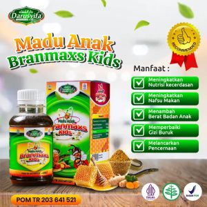 Madu Anak BRAINMAXS DARUSYIFA Berat Badan & Kecerdasan anak ( 1 - 12 tahun )