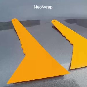Long Handle Scraper Thicker Triangle Contour Window Tint Squeegee Tool for Window Tinting Vinyl Wrap Window Film Install Scraper