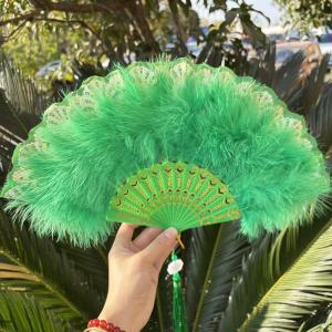 DANBIYIN | Classical Retro Style Folding Fan for Dance and Qipao Show