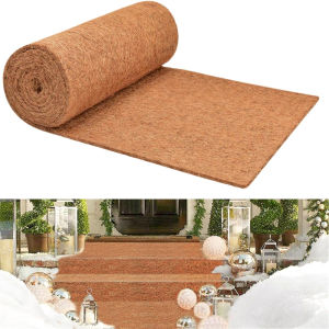 Plant Fiber Roll Natural Reptile Carpet Mat Reptile Bedding Supplies Insulation Flowerpot Basket Coconut Coir Liner Sheet Coco