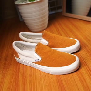 Brick Mansions - Slip On Mission Camel Off White Sepatu Sneakers Casual Pria Wanita