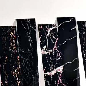 บัวเชิงผนัง PVC กันน้ำ บัวติดผนัง บัวติดพื้น ขอบบัวติดผนัง สวมใส่ทนกันน้ำติดง่ายมีกาวในตัว ความยาว 60cm สติ๊กเกอร์ติดขอบผนัง