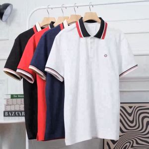 PO1161124 Áo Polo Nam DOCAS Vải Cotton CMC Cổ Phối 3 Màu Logo Thêu Phom Regular Fit