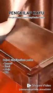 BeeWax Wood Gel Pengkilap Kayu Furniture Kitchen Set / Pelindung Pelapis Kayu Lilin Gel Lebah Alami