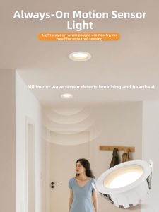 LAISILIMANWEI | Automatic Induction Always On Night Smart Light Presence Sensor