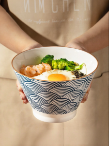 MODERN SWEETHOME | Glaze Under Color Noodle Bowl for Soup and Ramen